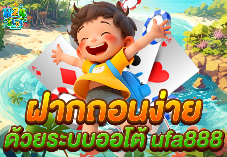 ฝากถอนง่ายด้วยระบบออโต้ ufa888