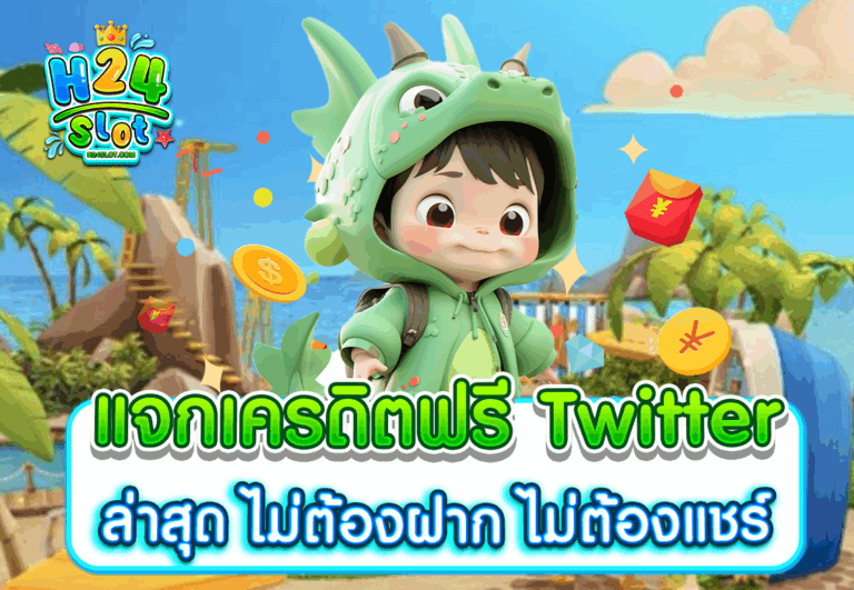 แจกเครดิตฟรี Twitter ล่าสุด ไม่ต้องฝาก ไม่ต้องแชร์
